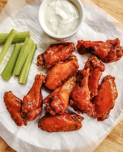 Carolina Red Sauce Hot Wings