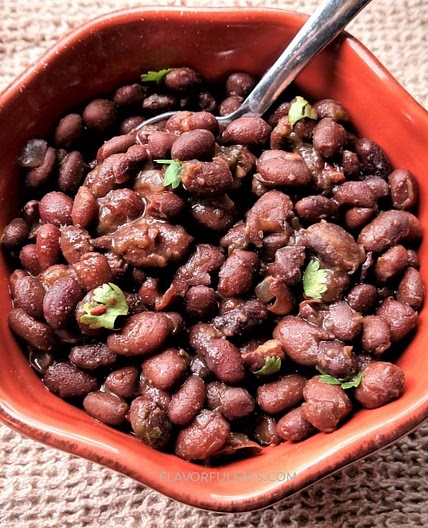 Smoky Slow Cooker Mexican Black Beans