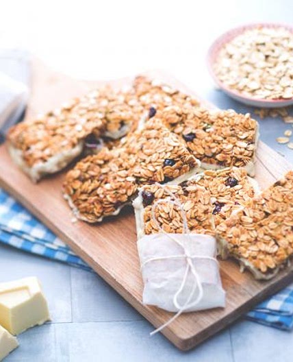 Barrette snack di frutta e cereali