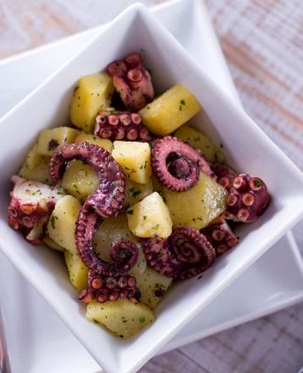 Insalata tiepida di polpo e patate