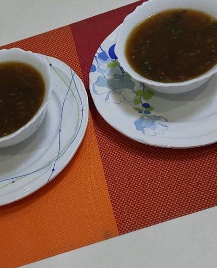 लहसुनअदरक सूप (Garlic Ginger Soup Recipe In Hindi)