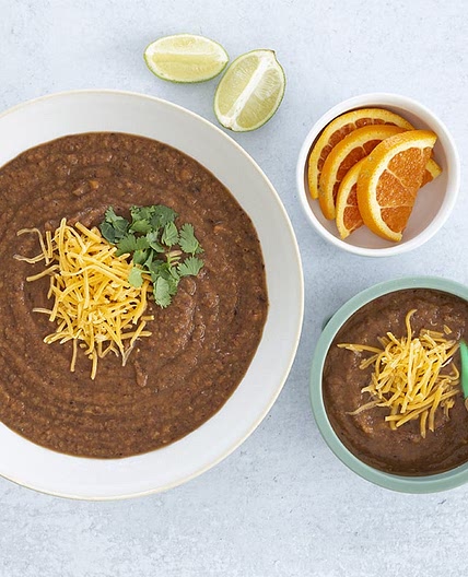 30-Minute Vegetarian Black Bean Soup