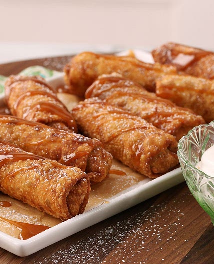 Apple Pie Egg Rolls