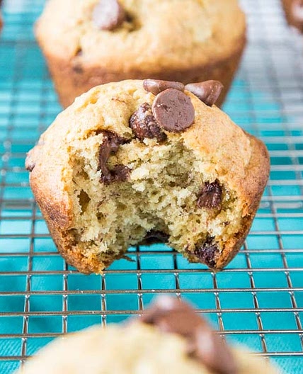 Banana Chocolate Chip Muffins