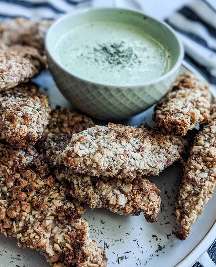 Crispy baked gluten free chicken tenders