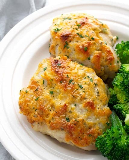 Cheddar Ranch Chicken Thighs