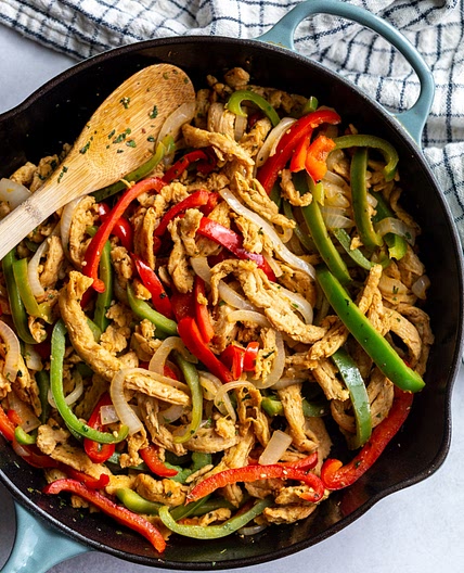 Soy Curls Fajitas