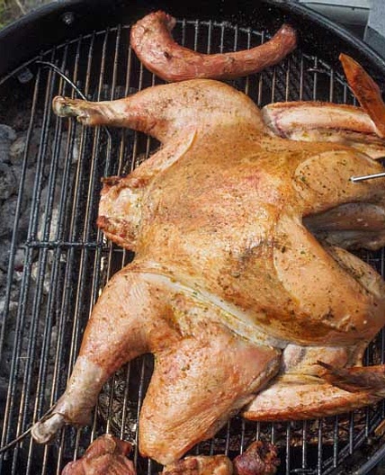 Smoked Spatchcock Turkey