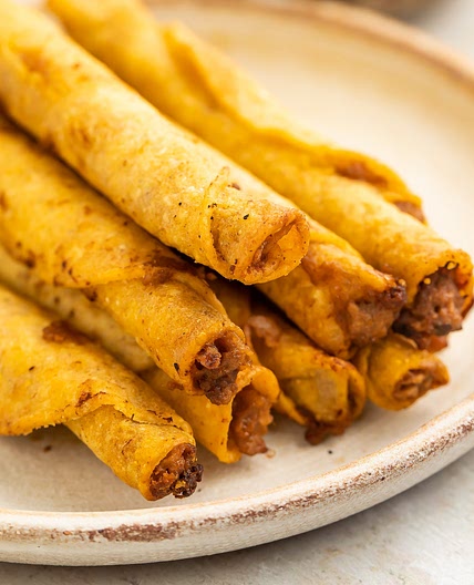 Frozen Taquitos in the Air Fryer (Corn or Flour!)