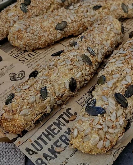 Haferflocken-körner-Stangen