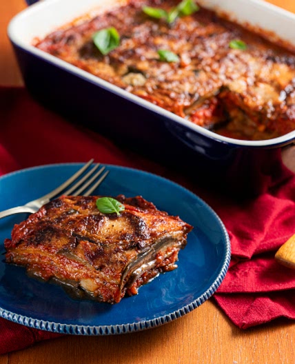 Parmigiana di melanzane grigliate