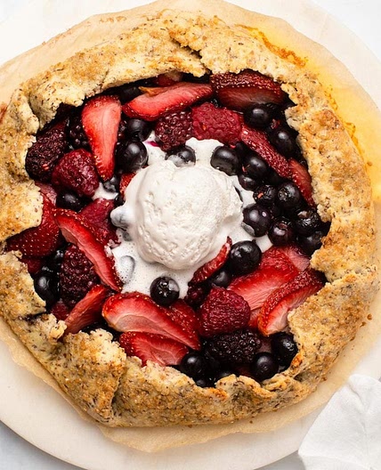 Vegan Berry Galette