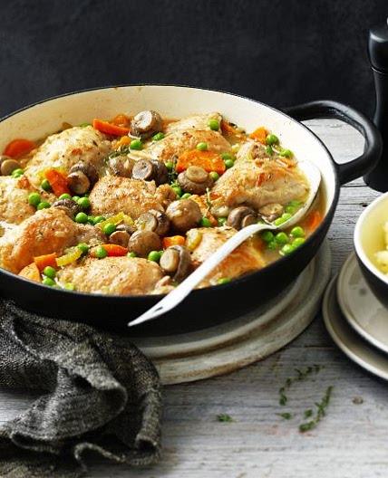 One-Pot Chicken & Mushroom Casserole