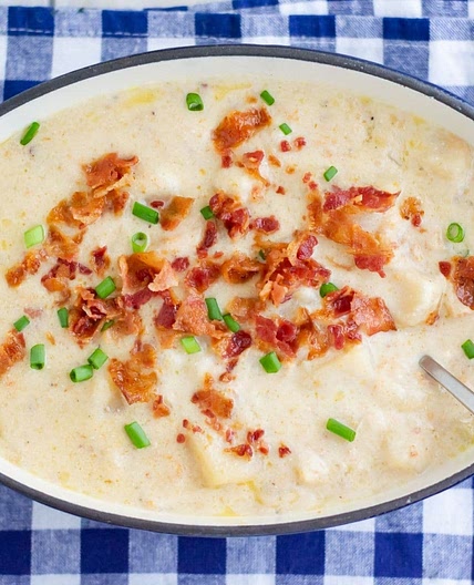 Crock Pot Loaded Potato Soup