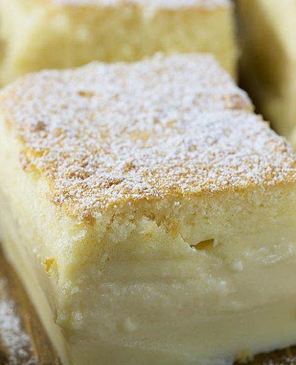 Vanilla Magic Custard Cake