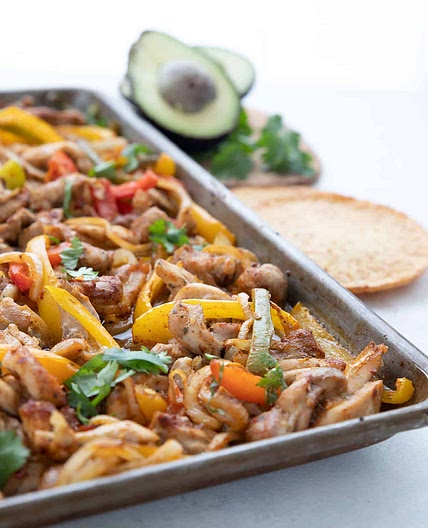 Keto Chicken Fajitas