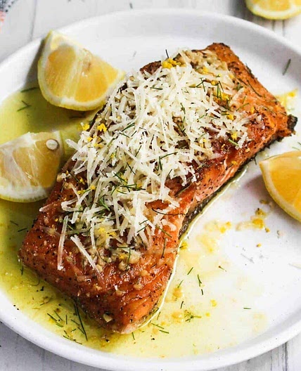 Lemon Butter Sauce Salmon