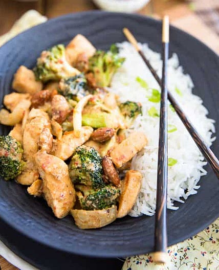 Broccoli Almond Chicken