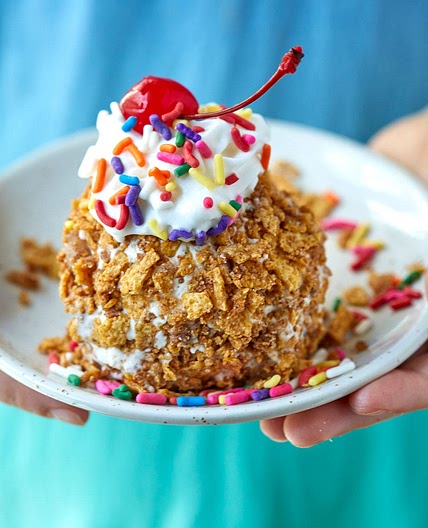 "Fried" Ice Cream