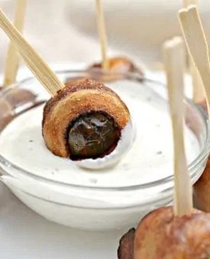 Keto Bacon-Wrapped Ranch Brussels Sprouts: