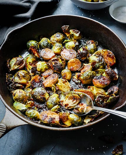 Whole30 Crispy Brussels Sprouts