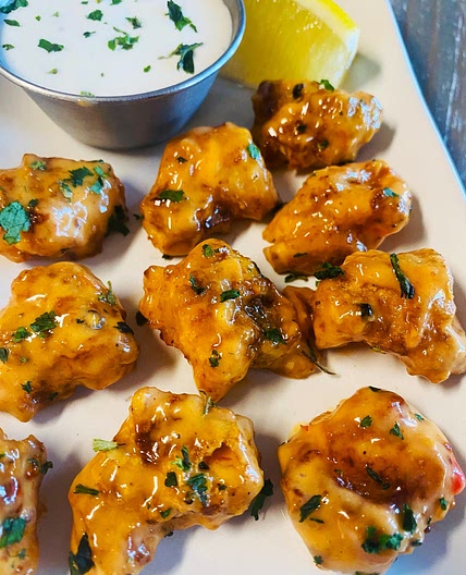 Air Fryer Bang Bang Lobster