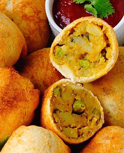 Air Fryer Indian Potato Bread Rolls