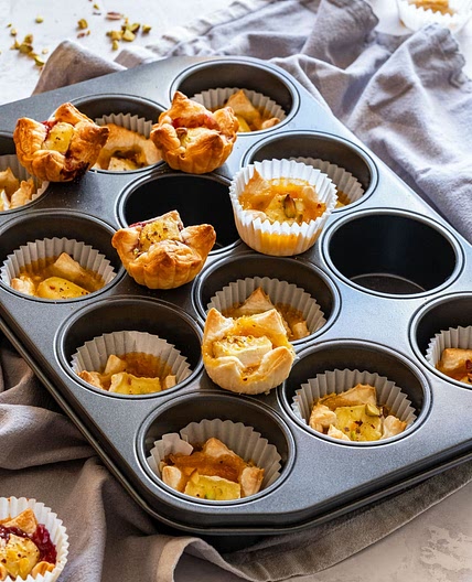 Puff Pastry Brie Bites Recipe