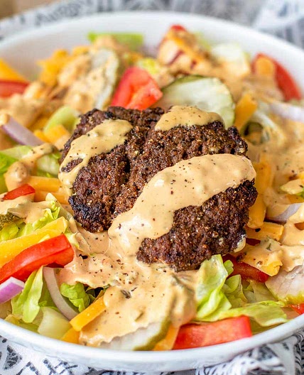 Burger Salad