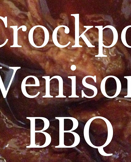 Easy Crockpot Venison BBQ