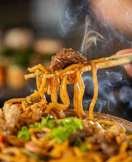 Beef Bulgogi Udon Noodles