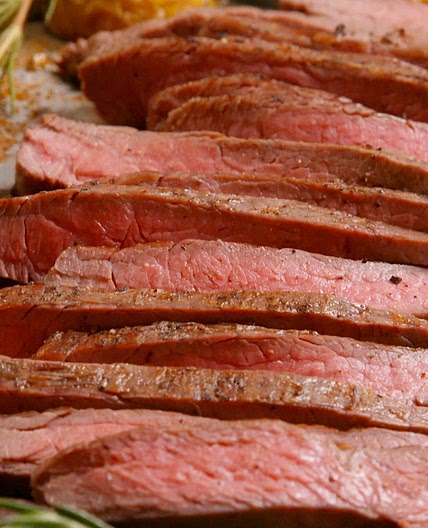 Sheet Pan Balsamic Steak & Potatoes