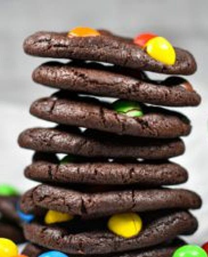 Caramel M&M Cookies