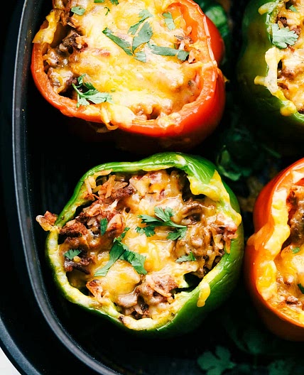 Air Fryer Stuffed Peppers