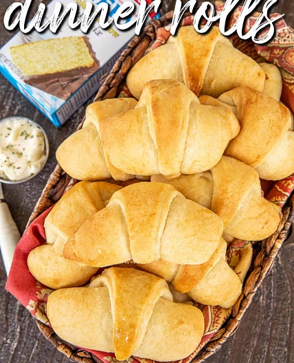 Cake Mix Dinner Rolls