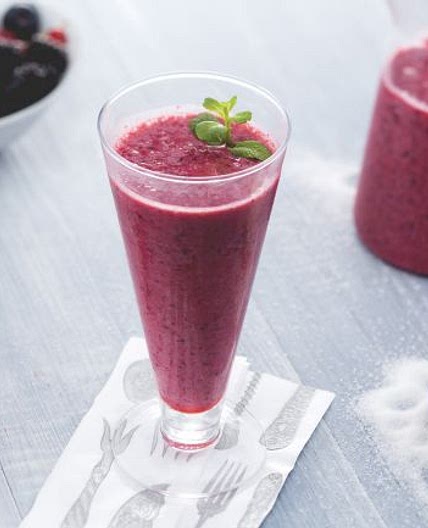 Frappè ai frutti di bosco