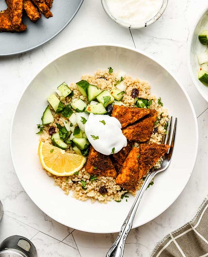 Tandoori Tempeh Bowls