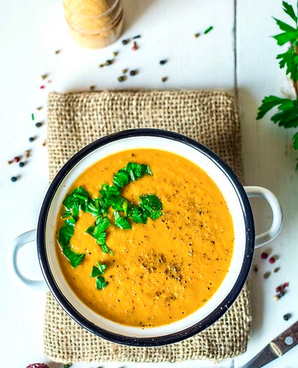 Creamy Roasted Vegetable Soup