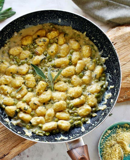 Gnocchi with Cream Sauce