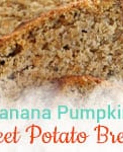 Banana Sweet Potato Pumpkin Bread