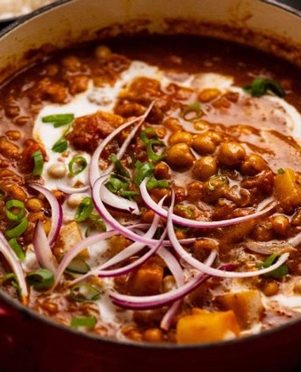 RecipeTin Eats x Good Food: Chana aloo (chickpea and potato curry)