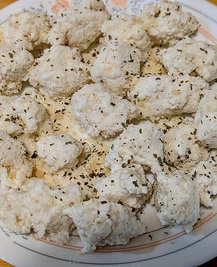 Greek Yogurt Almond Flour Gnocchi