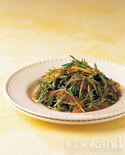 돌나물잡채 만드는 법