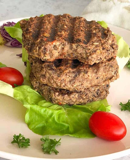 Black Bean Vegan Burger