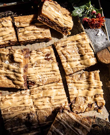 Chewy Maple Brown Sugar Blondies