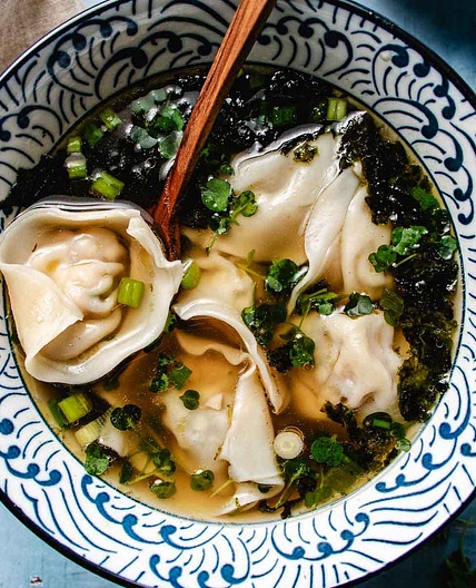 Shrimp wonton soup recipe