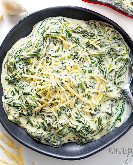Creamed Spinach Recipe (Quick & Easy)