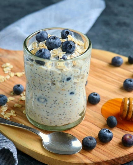 Blueberry Overnight Oats