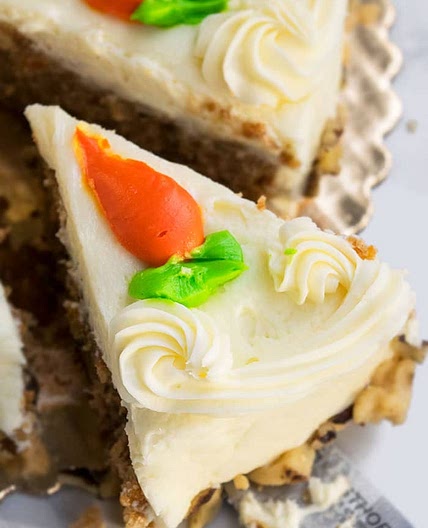 Moist Carrot Cake with Cream Cheese Frosting