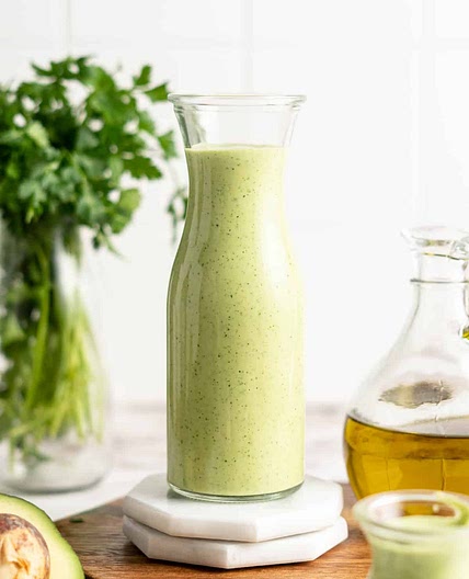 5-Ingredient Creamy Avocado Dressing